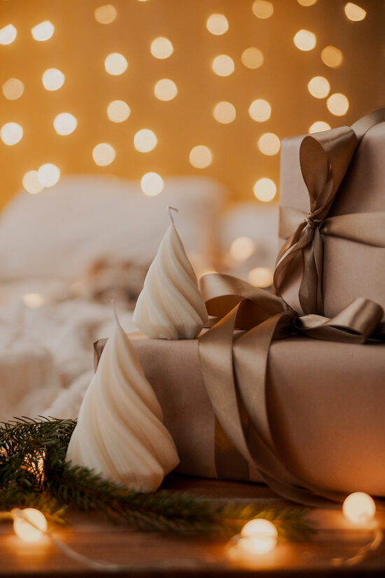 Dekoratīvā vaska svece “Virpuļegle” – mazā